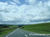 Scottish Borders Historic Tourist Route to Edinburgh